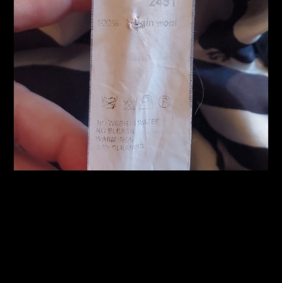 Dolce & Gabbana Skirt size S zebra black white Vergin wool euro - Picture 9 of 12